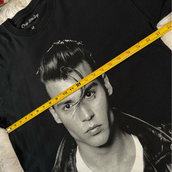 Cry Baby Johnny Depp Long Sleeve Black Tee - Picture 4 of 8